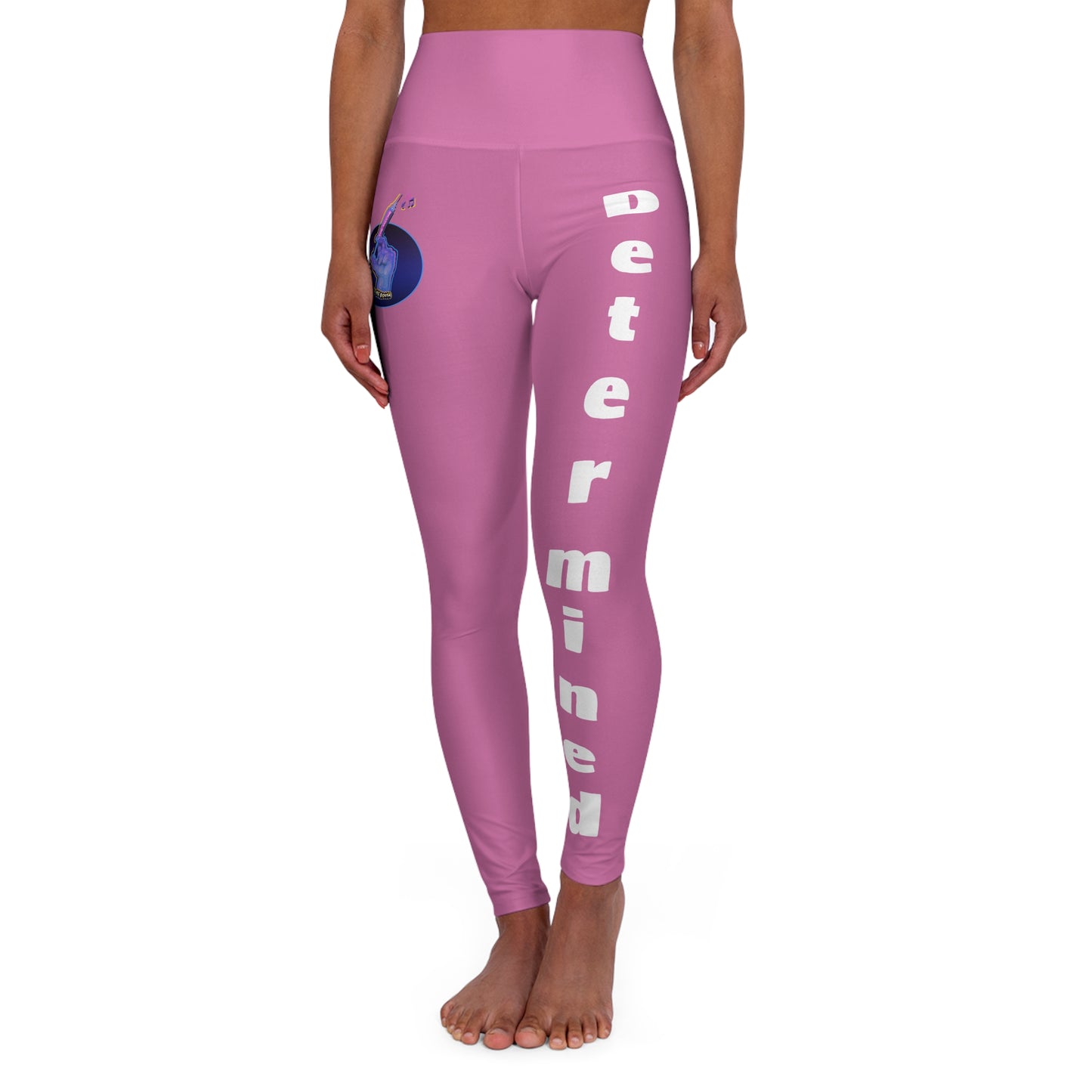 High Waisted Yoga Leggings (AOP)